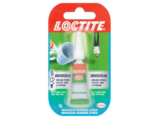 Loctite Super Bond - vteřinové lepidlo - 3 g