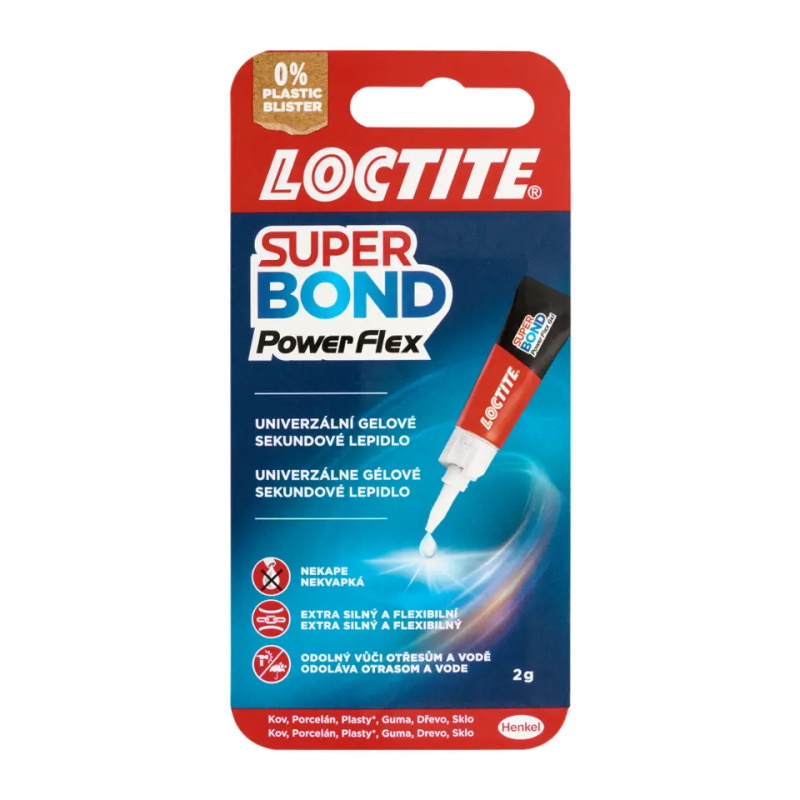 Loctite Super Bond Gel - vteřinové lepidlo - 2 g
