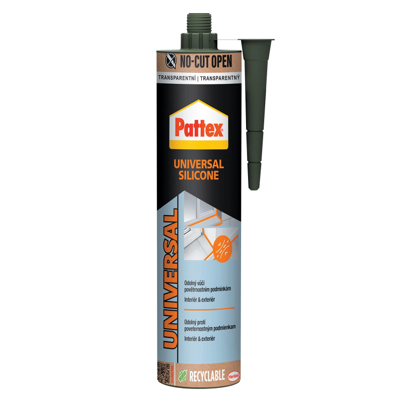Silikon Pattex PS 25 transparent 280 ml PS25U