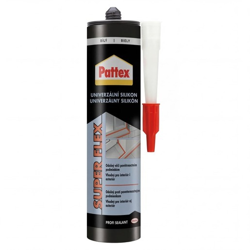 Silikon Pattex PS 25 bílá 280 ml PS2501U