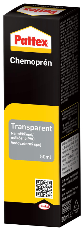Pattex  Lepidlo Chemoprén transparent - 50 ml