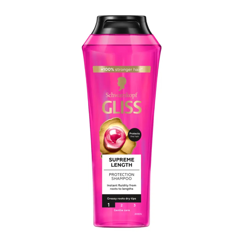 Schwarzkopf Gliss Supreme Length ochranný šampon pro dlouhé vlasy 400 ml