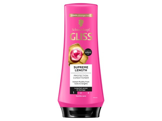 Schwarzkopf Gliss Supreme Length ochranný kondicionér pro dlouhé vlasy 200 ml