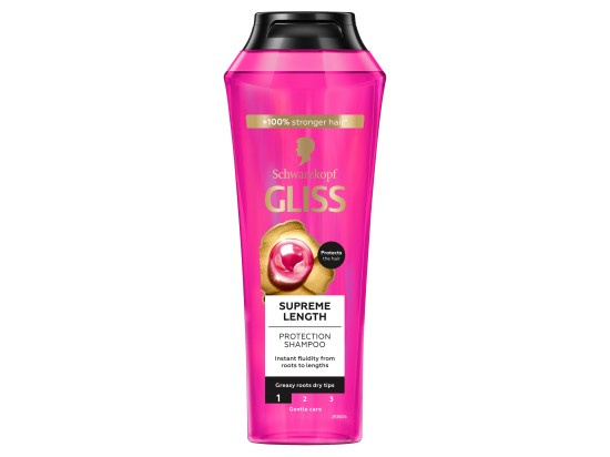 Schwarzkopf Gliss Supreme Length ochranný šampon pro dlouhé vlasy 250 ml