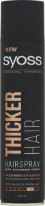 Syoss Thicker Hair lak na vlasy s extra silnou fixací 300 ml