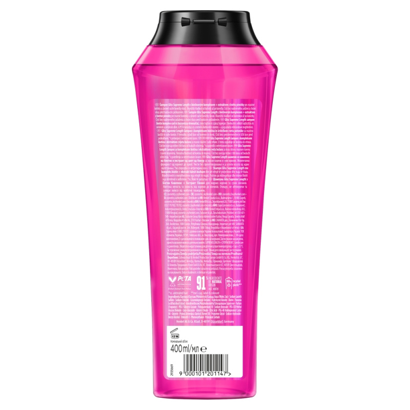 Gliss Supreme Length ochranný šampon pro dlouhé vlasy