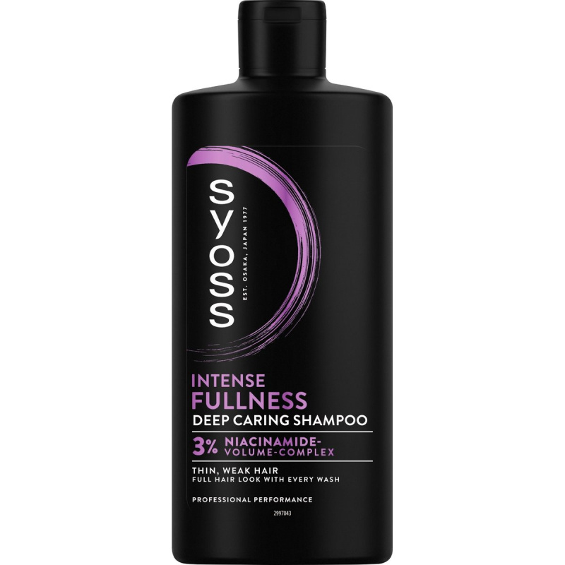Syoss Intense Fullness šampon pro slabé vlasy bez objemu