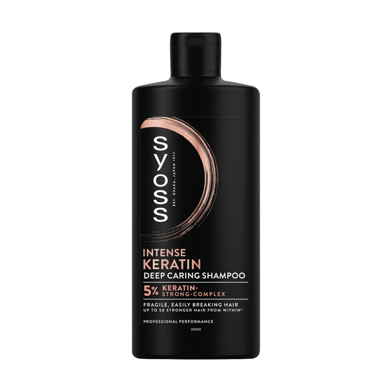 Syoss Intense Keratin šampon s keratinem proti lámavosti vlasů 440 ml