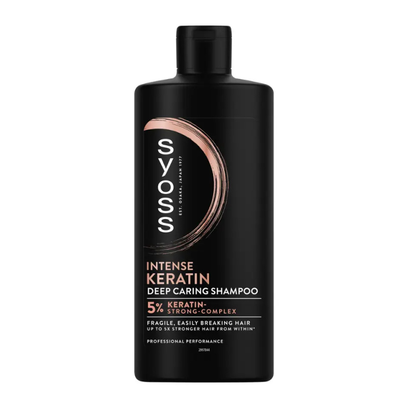 Syoss Intense Keratin šampon s keratinem proti lámavosti vlasů 440 ml