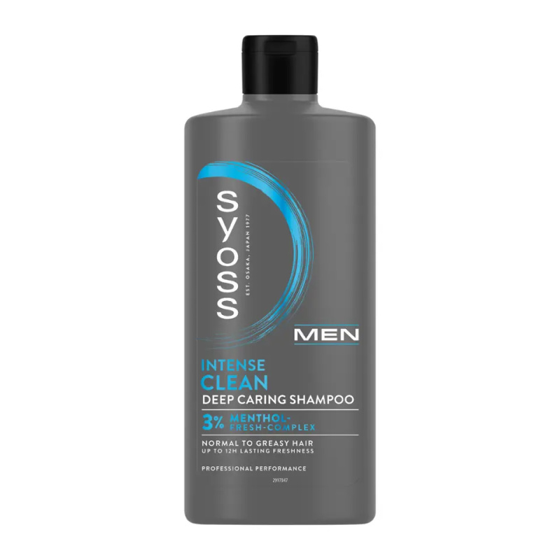 Syoss Men Intense Clean šampon pro normální až mastné vlasy 440 ml