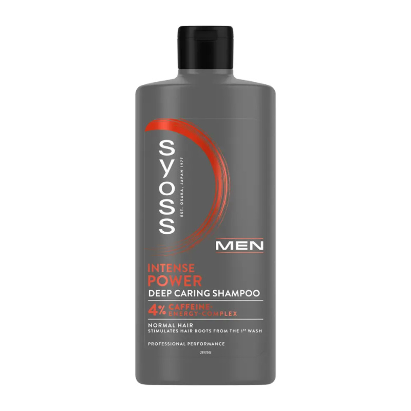 Syoss Men Intense Power posilující šampon s kofeinem 440 ml