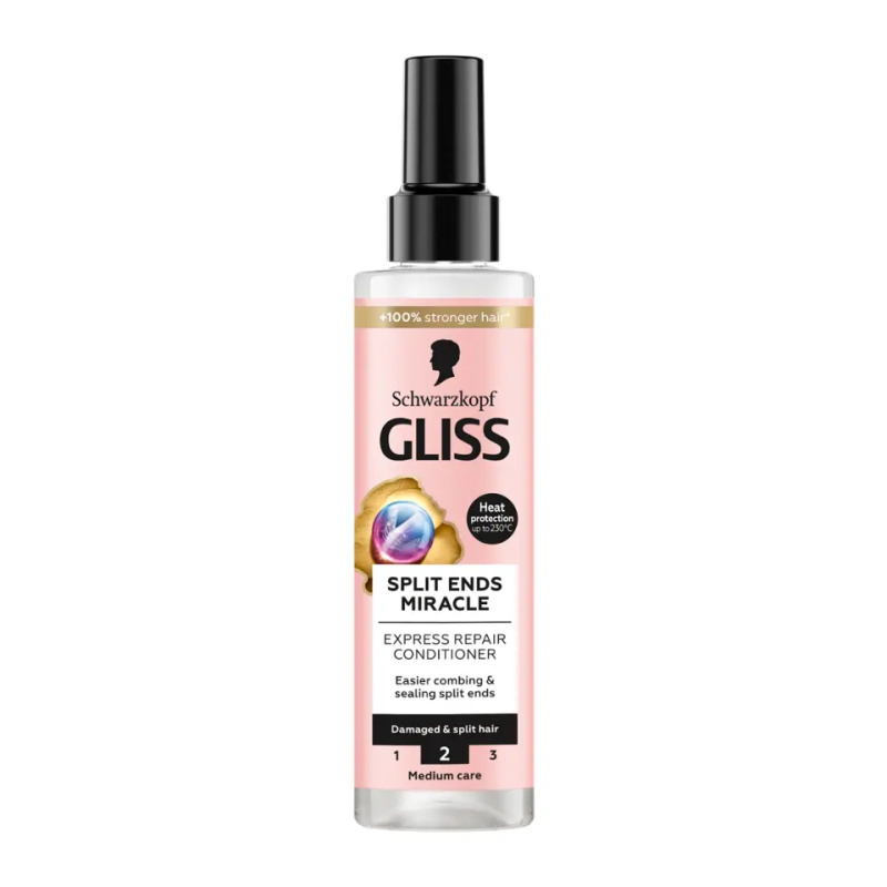 Schwarzkopf Gliss Split Ends Miracle bezoplachový kondicionér na roztřepené konečky vlasů 200 ml