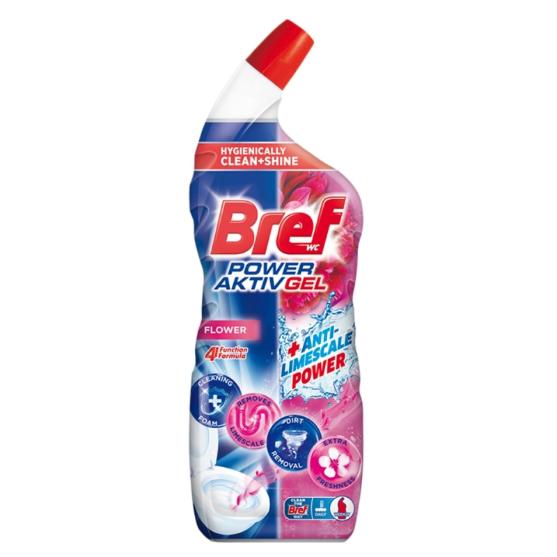 WC gel Bref Hygiene Floral 700 ml