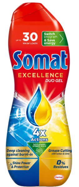 Somat gel 540ml 30D duo Grease Cutting & Lemon