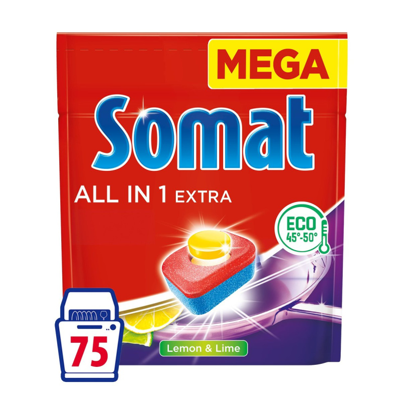 Somat All in 1 Extra Lemon & Lime tablety do myčky