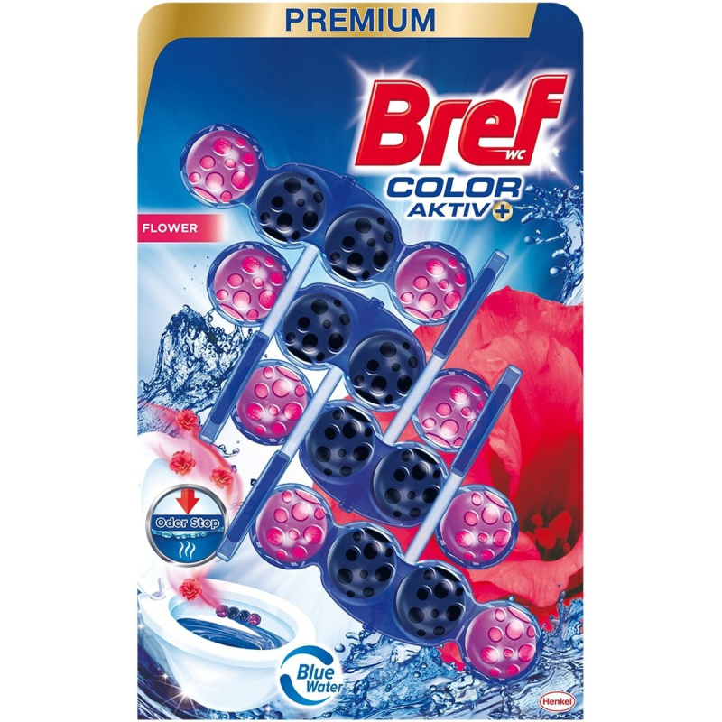 Bref Color Aktiv Flower WC blok