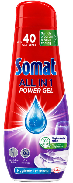 Somat gel 720ml 40D All in 1 Hygienic Freshness