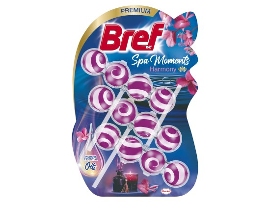 WC blok Bref Spa Moments - Harmony, 3x 50g