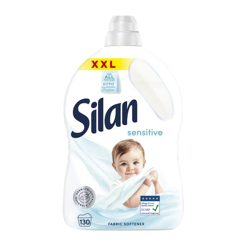 SILAN Sensitive & Baby Aviváž 130 praní 2,86ml