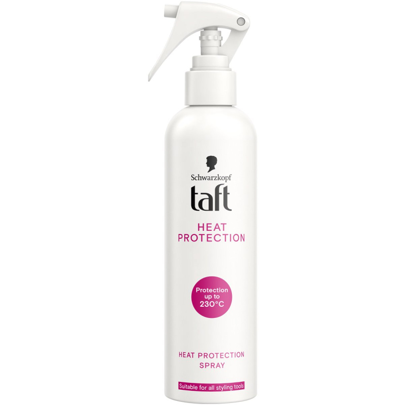 Schwarzkopf Taft Heat Protection ochranný sprej pro vlasy namáhané teplem 250 ml