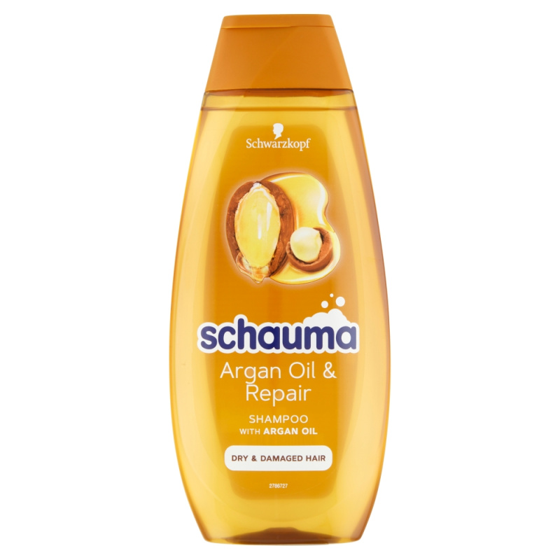 Schwarzkopf Schauma Argan Oil & Repair obnovující šampon pro suché a poškozené vlasy 400 ml