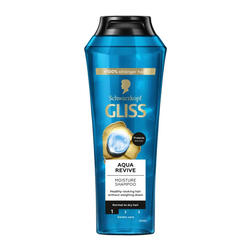 Schwarzkopf Gliss Aqua Revive šampon pro normální až suché vlasy 250 ml