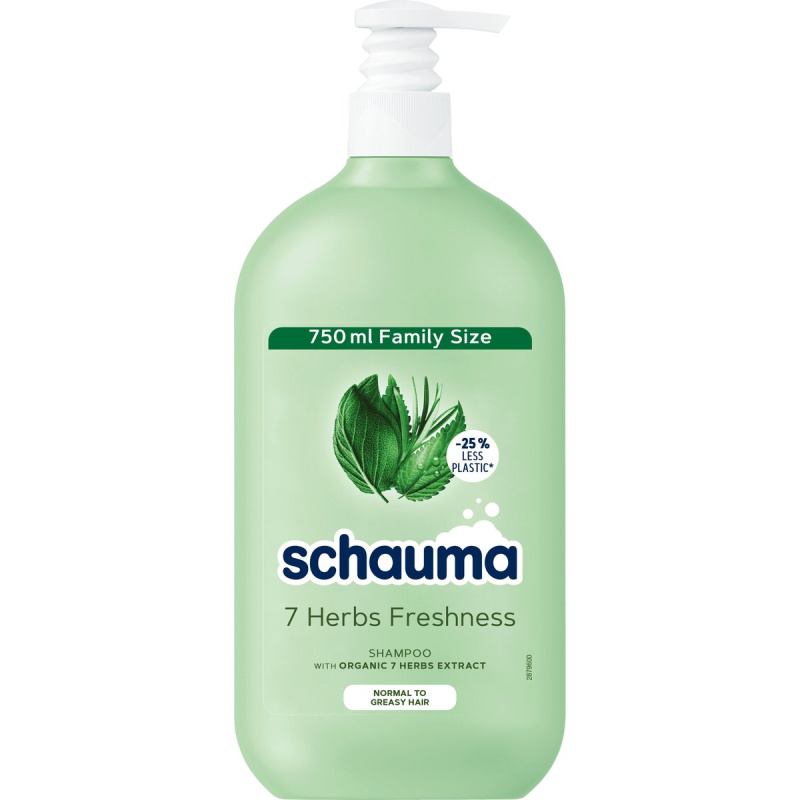 Schauma 7 Herbs Freshness šampon pro normální až mastné vlasy