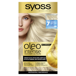 Syoss Oleo Intense barva na vlasy Ultra Platinový 12-01