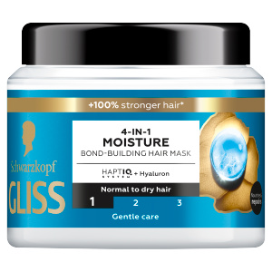 Gliss 4v1 Moisture hydratační maska na normální až suché vlasy