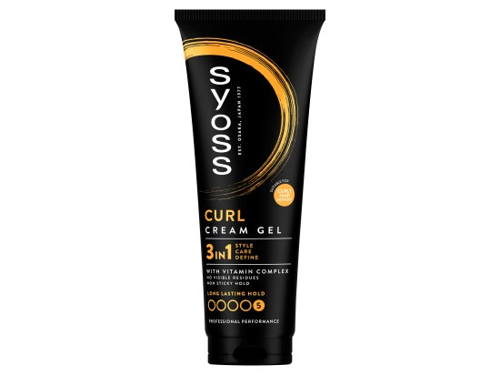 Syoss Curl Control stylingový krém pro definici vln s gelovou texturou 250 ml