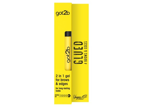 got2b Glued 4 Brows & Edges stylingový gel na obočí a baby vlásky 2 v 1 Transparent 16 ml