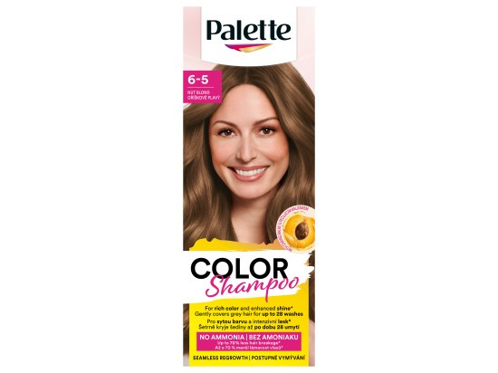 Schwarzkopf Palette Color Shampoo tónovací šampon odstín 6-5 Nut Blond 50 ml
