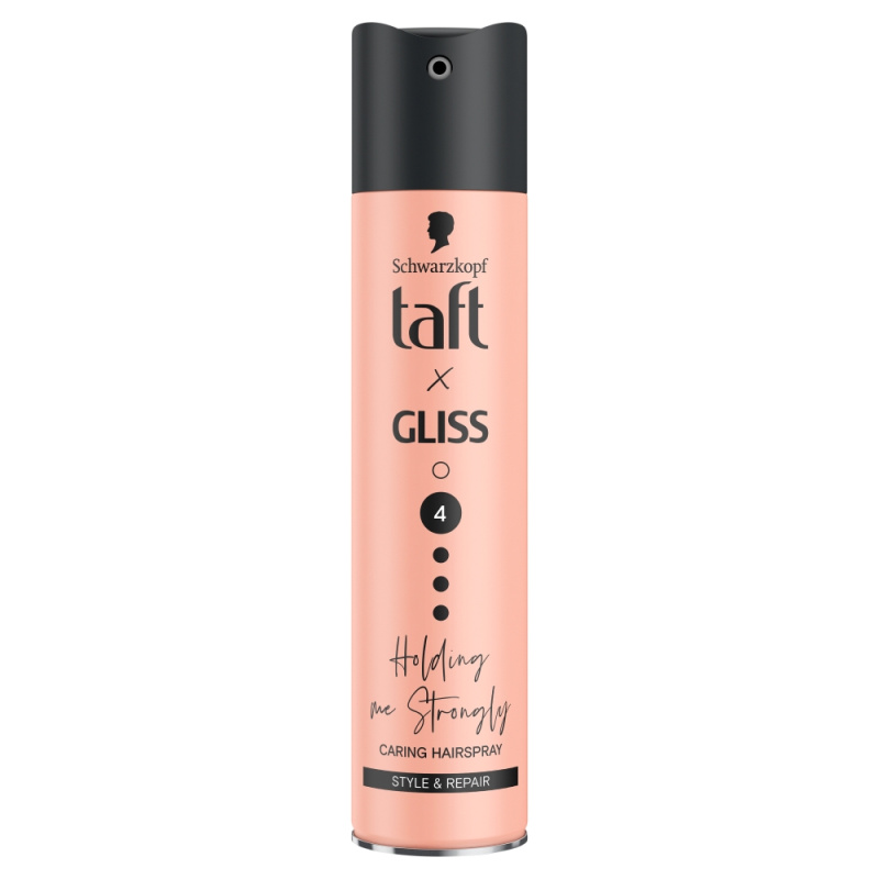 Schwarzkopf Taft x Gliss lak na vlasy se silnou fixací Holding me Strongly 250 ml