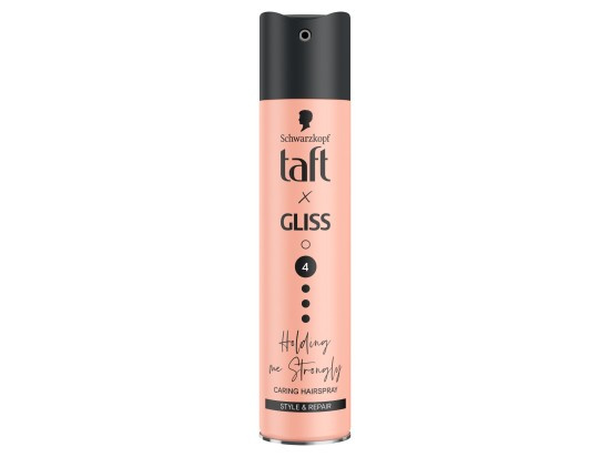 Schwarzkopf Taft x Gliss lak na vlasy se silnou fixací Holding me Strongly 250 ml