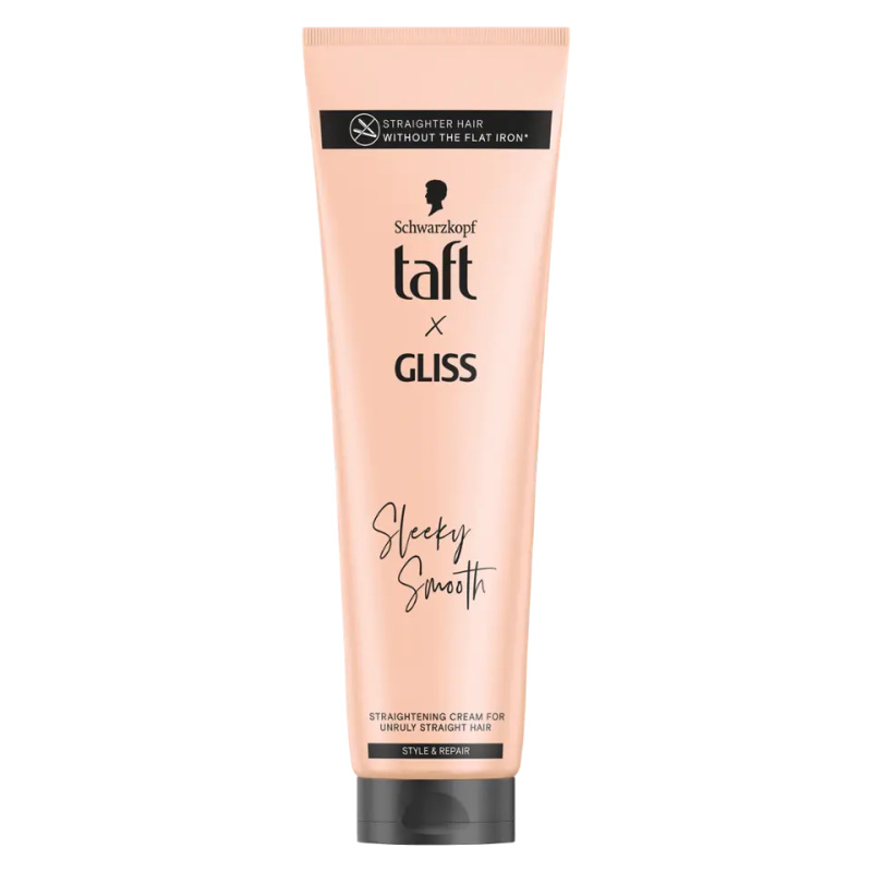 Schwarzkopf Taft x Gliss uhlazující krém na vlasy Sleeky Smooth 150 ml