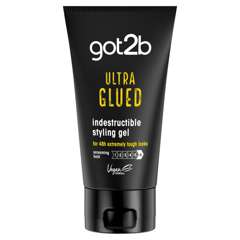got2b Ultra Glued stylingový gel na vlasy s ultra silnou fixací 150 ml