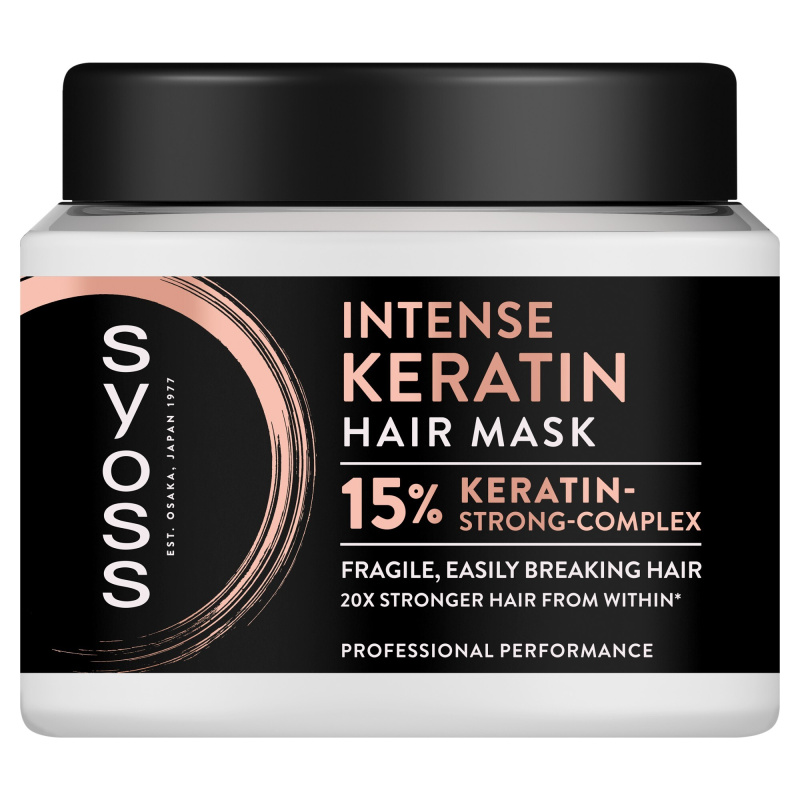 Syoss Intense Keratin intenzivní maska na vlasy s keratinem 400 ml