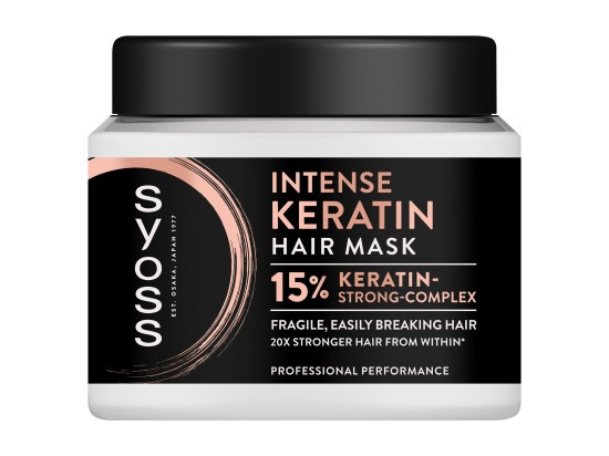 Syoss Intense Keratin intenzivní maska na vlasy s keratinem 400 ml