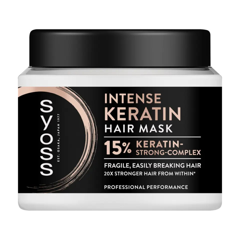 Syoss Intense Keratin intenzivní maska na vlasy s keratinem 400 ml