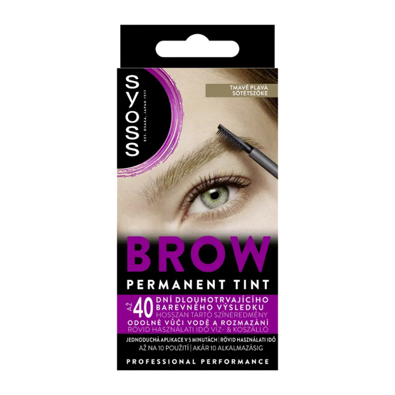 Syoss Brow Tint barva na obočí odstín Dark Blonde 10 ml