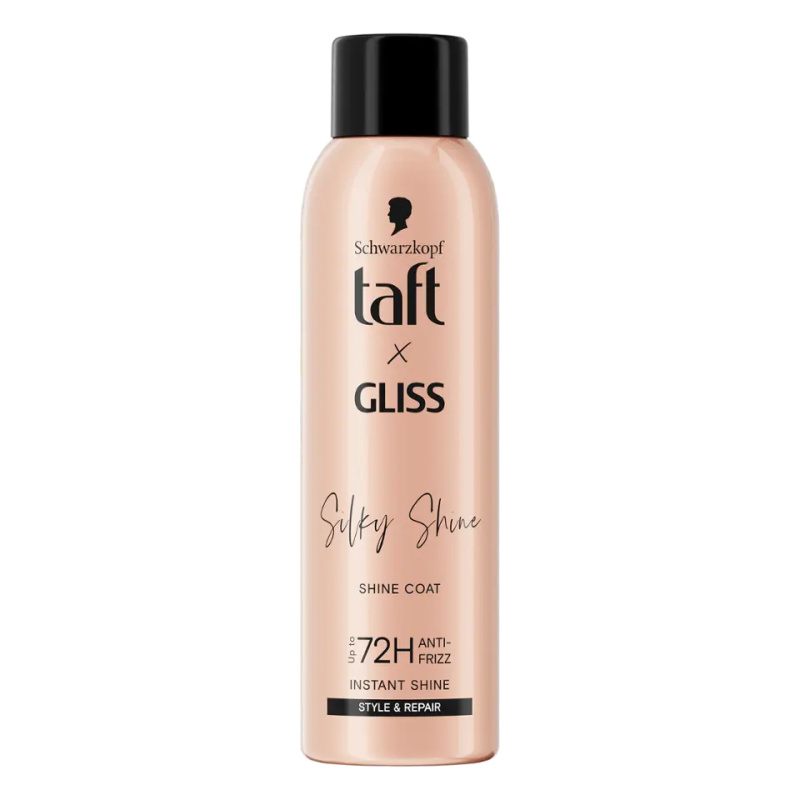 Schwarzkopf Taft x Gliss sprej pro lesk na vlasy Silky Shine 150 ml
