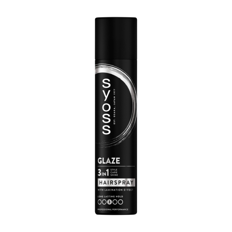 Syoss Intense Glaze Hairspray lak na vlasy se střední fixací pro lesk 300 ml