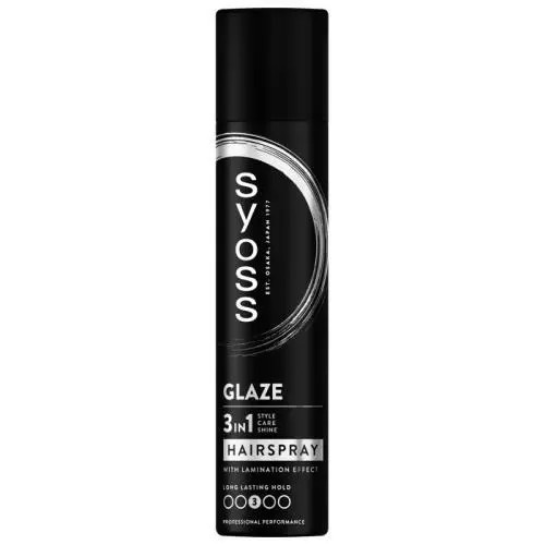 Syoss Intense Glaze Hairspray lak na vlasy se střední fixací pro lesk 300 ml