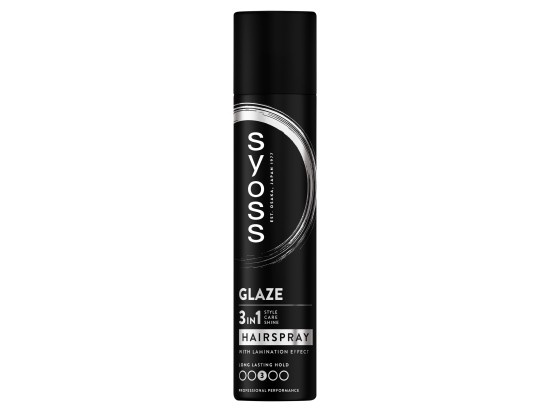 Syoss Intense Glaze Hairspray lak na vlasy se střední fixací pro lesk 300 ml