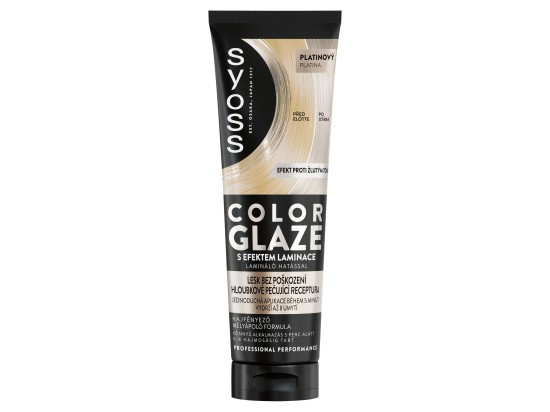 Syoss Intense Glaze Color tónovací barva na vlasy pro lesk odstín Platinum 130 ml