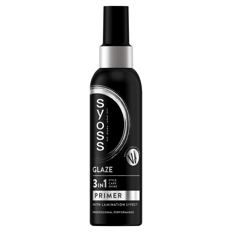 Syoss Intense Glaze Primer stylingový ochranný sprej na vlasy pro lesk 150 ml
