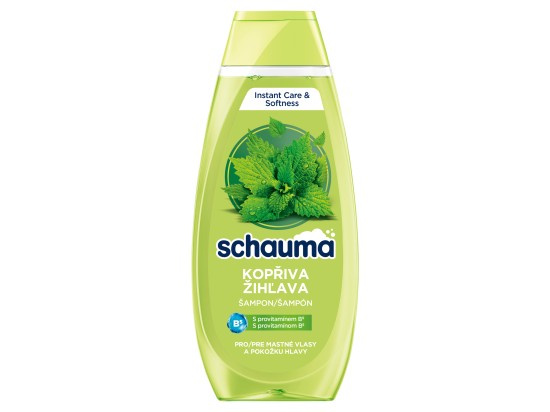 Schwarzkopf Schauma Nettle Freshness čisticí šampon pro mastné vlasy a vlasovou pokožku 400 ml