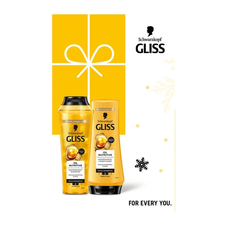 Gliss Dárková sada Oil Nutritive