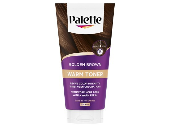 Palette Toner teplá zlatohnědá 150 ml