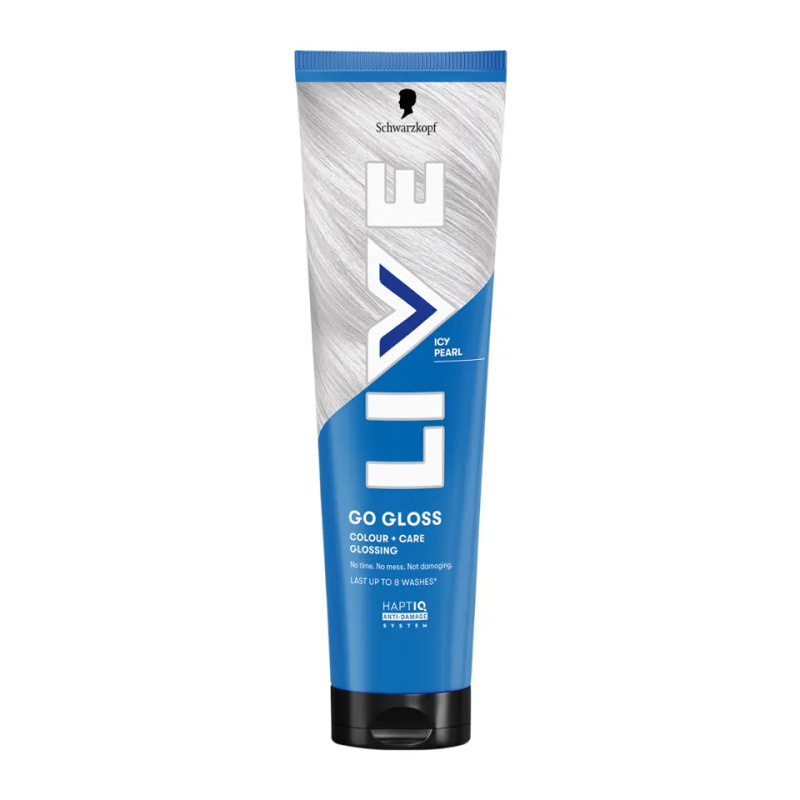Schwarzkopf LIVE Colour + Care vyživující tónovací maska na vlasy odstín Icy Pearl 150 ml